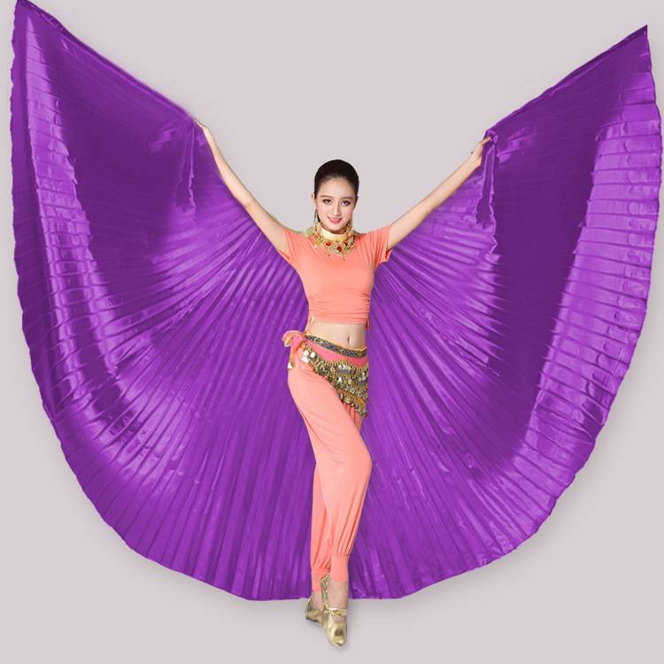 DARK PURPLE WINGS PLUS AN AVERAGE OF 75CM STICKS
